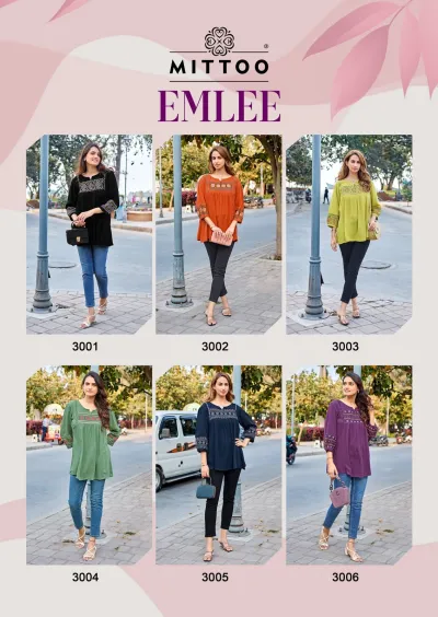 Mittoo Emlee — Kurtis Catalog, Mittoo wholesale from Surat — view 8