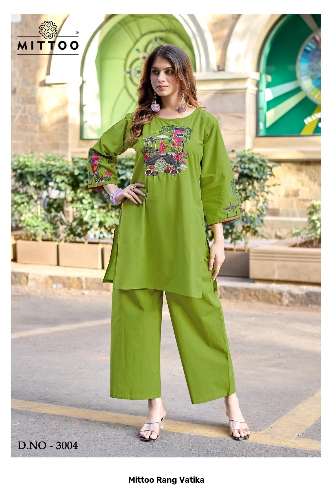 Mittoo Rang Vatika — Kurti Pant Sets, Mittoo wholesale from Surat - Gallery Image 5
