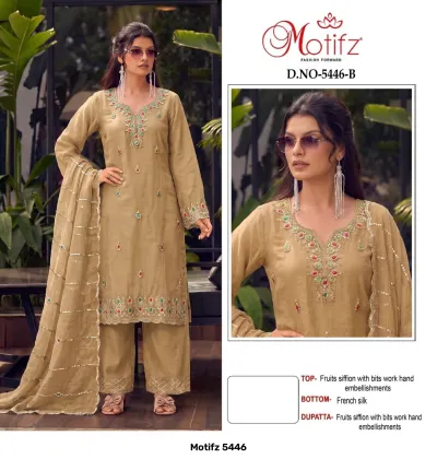 Motifz 5446 — Pakistani Suits, Motifz wholesale from Surat — view 3