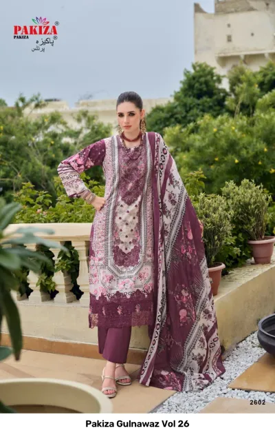 Pakiza Gulnawaz Vol 26 — Pakistani Suits, Pakiza Prints wholesale from Surat — view 3