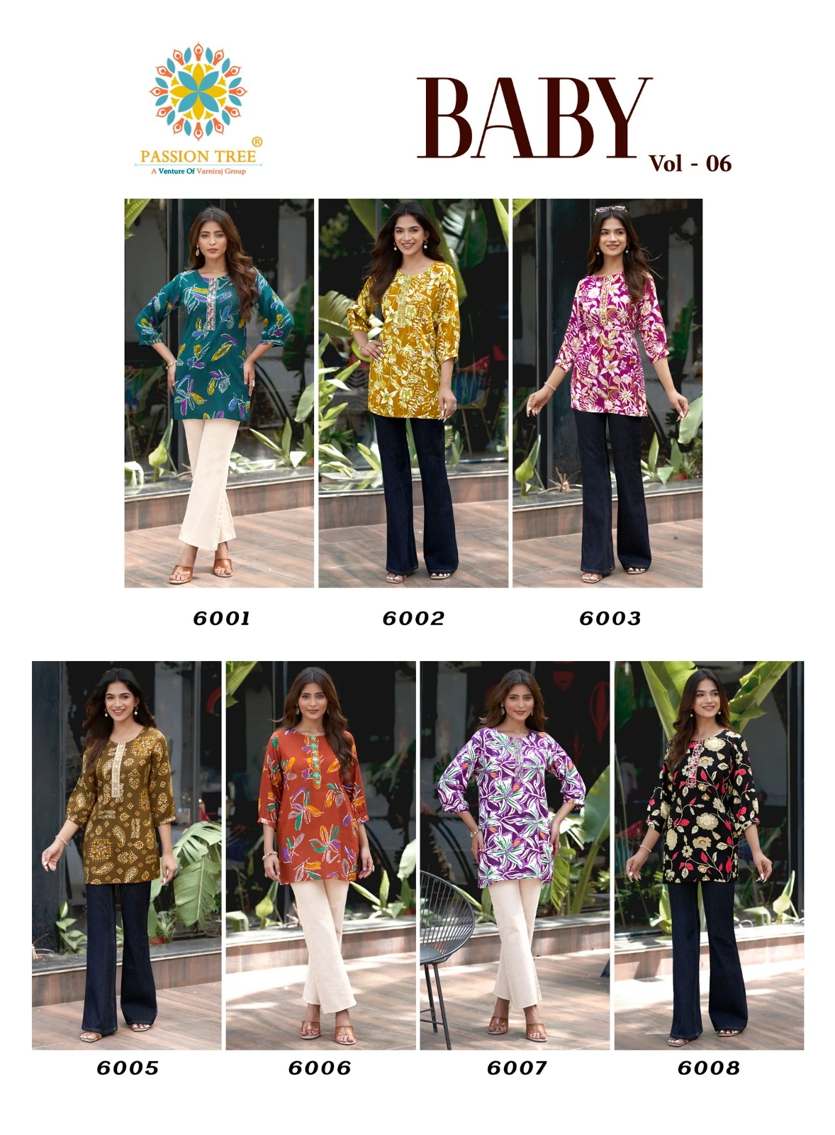 Passion Tree Baby Vol 6 — Kurtis Catalog, Passion Tree wholesale from Surat - Gallery Image 9