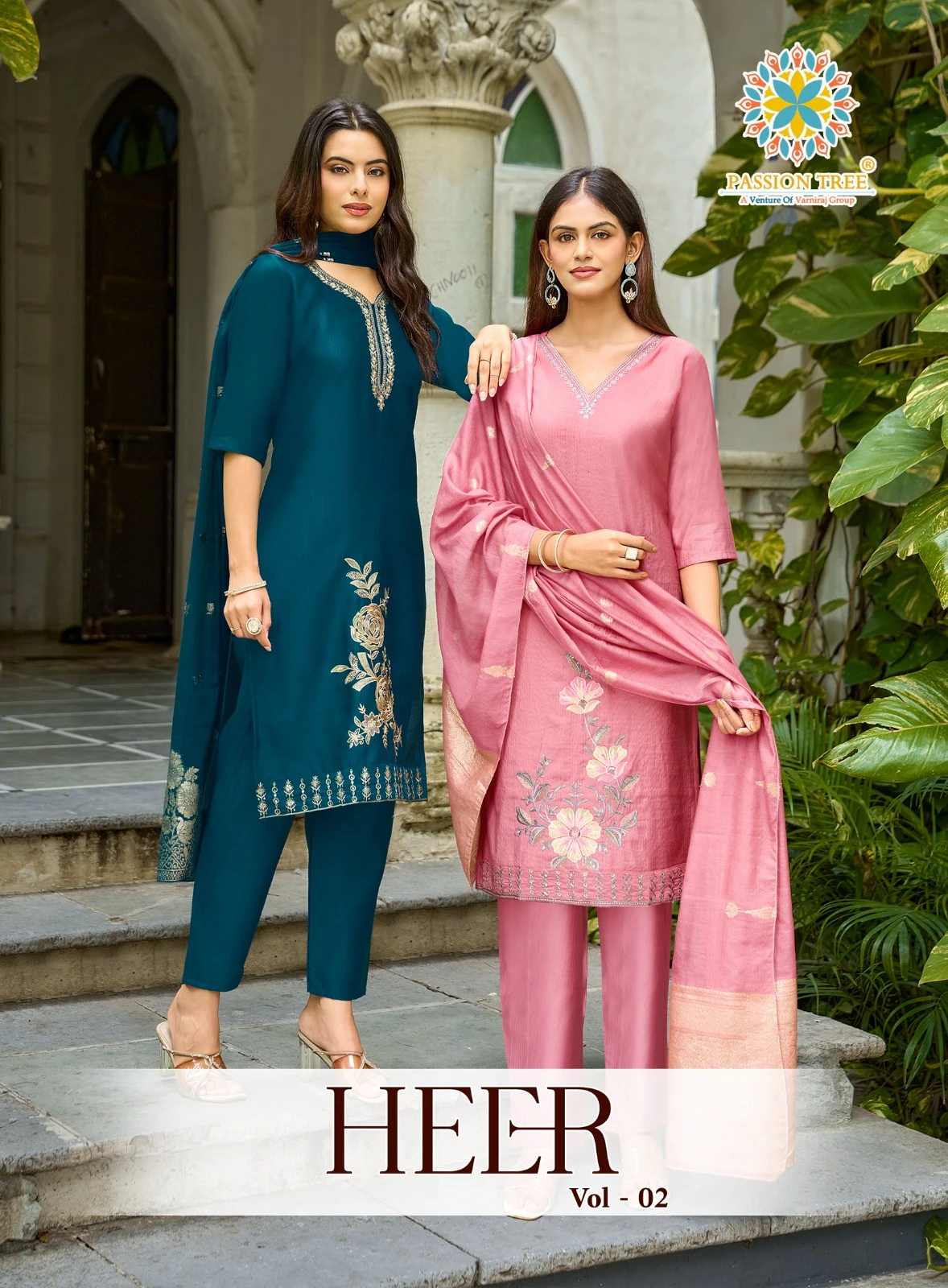 Passion Tree Heer Vol 2 — Stitched Suits, Passion Tree wholesale from Surat — view 1