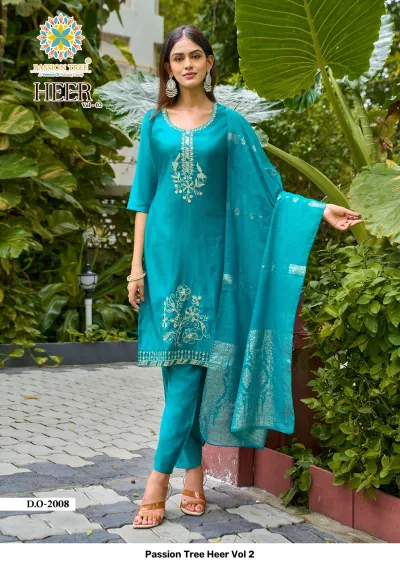 Passion Tree Heer Vol 2 — Stitched Suits, Passion Tree wholesale from Surat — view 2