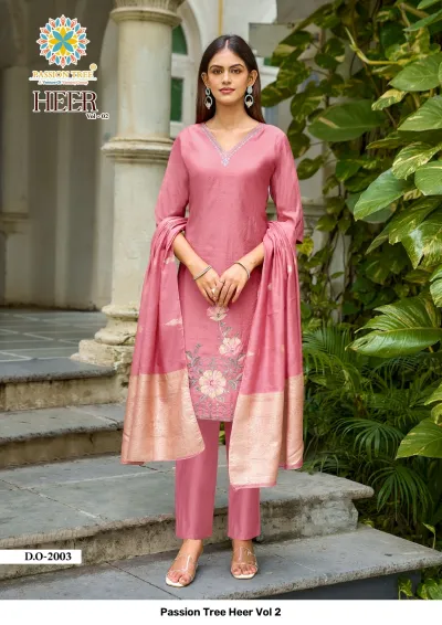 Passion Tree Heer Vol 2 — Stitched Suits, Passion Tree wholesale from Surat — view 4