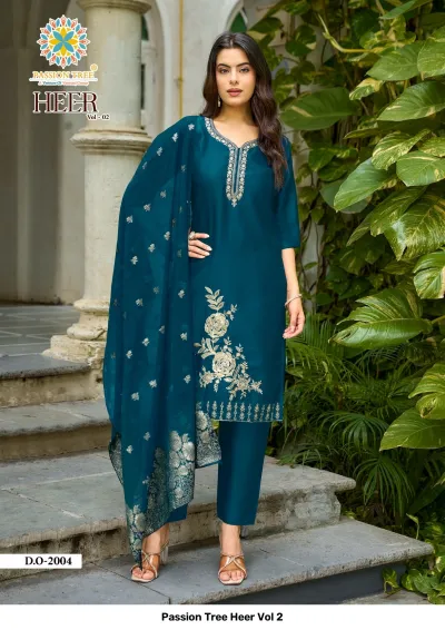 Passion Tree Heer Vol 2 — Stitched Suits, Passion Tree wholesale from Surat — view 5