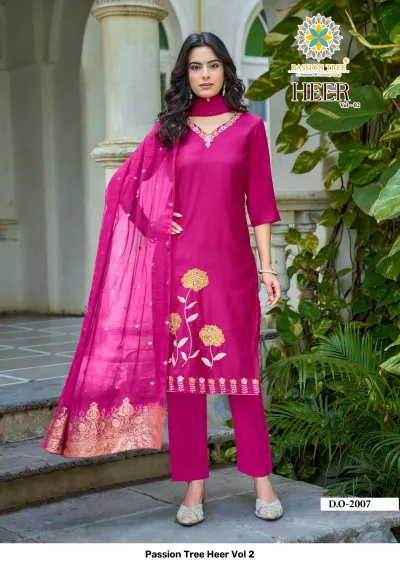 Passion Tree Heer Vol 2 — Stitched Suits, Passion Tree wholesale from Surat — view 6