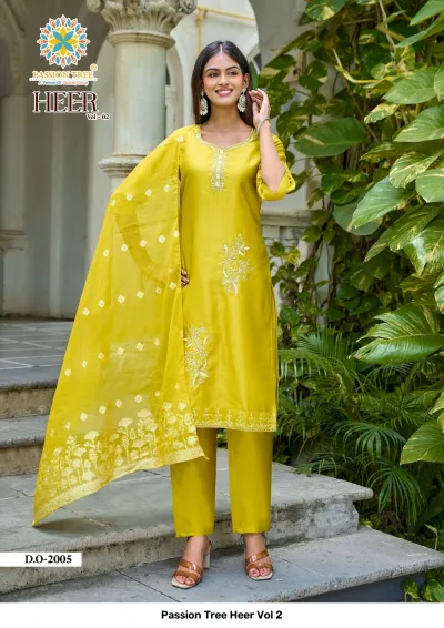Passion Tree Heer Vol 2 — Stitched Suits, Passion Tree wholesale from Surat — view 8