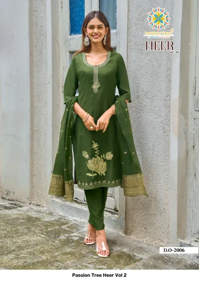 Passion Tree Heer Vol 2 — Stitched Suits, Passion Tree wholesale from Surat — view 9