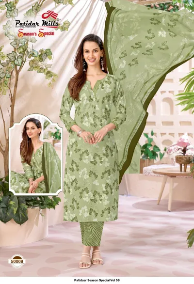 Patidaar Season Special Vol 50 — Pure Cotton Printed, Unstitched Dress Materials, Patidaar wholesale from Surat — view 10