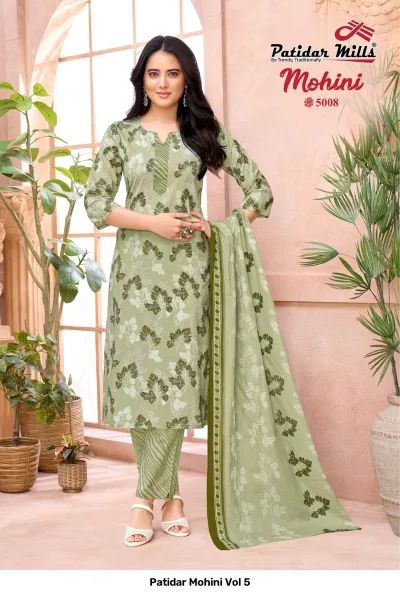 Patidar Mohini Vol 5 — Pure Cotton Printed, Stitched Suits, Patidar wholesale from Surat — view 11