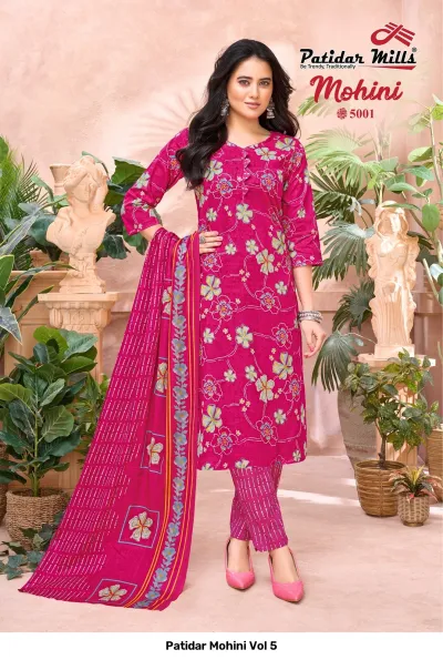 Patidar Mohini Vol 5 — Pure Cotton Printed, Stitched Suits, Patidar wholesale from Surat — view 2