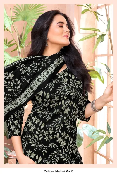 Patidar Mohini Vol 5 — Pure Cotton Printed, Stitched Suits, Patidar wholesale from Surat — view 4