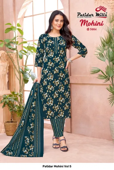 Patidar Mohini Vol 5 — Pure Cotton Printed, Stitched Suits, Patidar wholesale from Surat — view 6