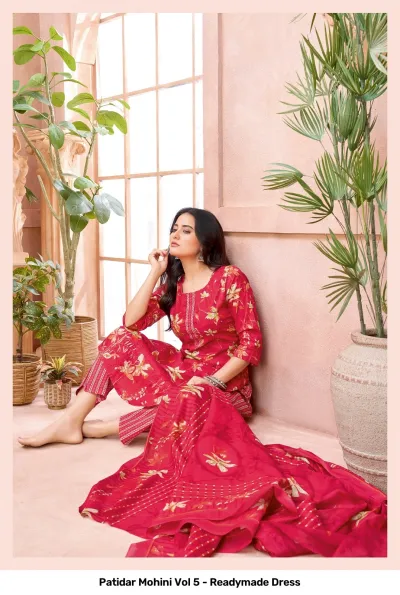 Patidar Mohini Vol 5 - Readymade Dress — Pure Cotton Printed, Stitched Suits, Patidar Mills wholesale from Surat — view 12