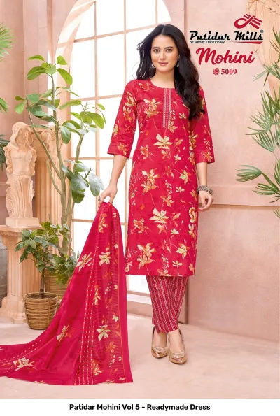 Patidar Mohini Vol 5 - Readymade Dress — Pure Cotton Printed, Stitched Suits, Patidar Mills wholesale from Surat — view 13