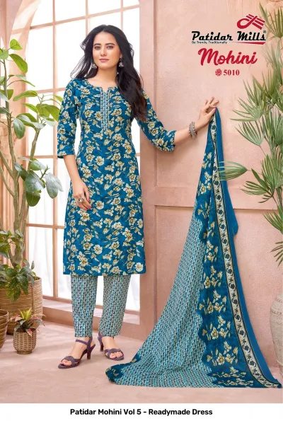 Patidar Mohini Vol 5 - Readymade Dress — Pure Cotton Printed, Stitched Suits, Patidar Mills wholesale from Surat — view 14