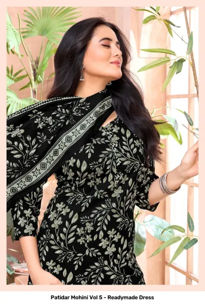 Patidar Mohini Vol 5 - Readymade Dress — Pure Cotton Printed, Stitched Suits, Patidar Mills wholesale from Surat — view 4