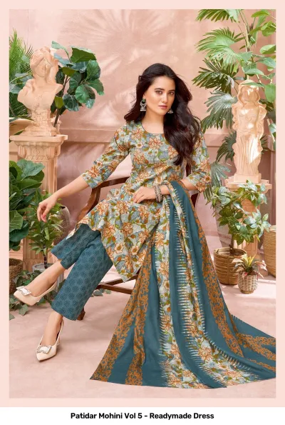 Patidar Mohini Vol 5 - Readymade Dress — Pure Cotton Printed, Stitched Suits, Patidar Mills wholesale from Surat — view 7