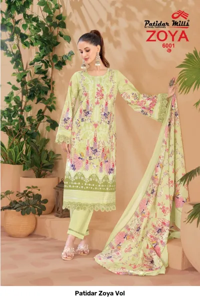 Patidar Zoya Vol 6 — Karachi Pattern Dress, Patidar Mills wholesale from Surat — view 4