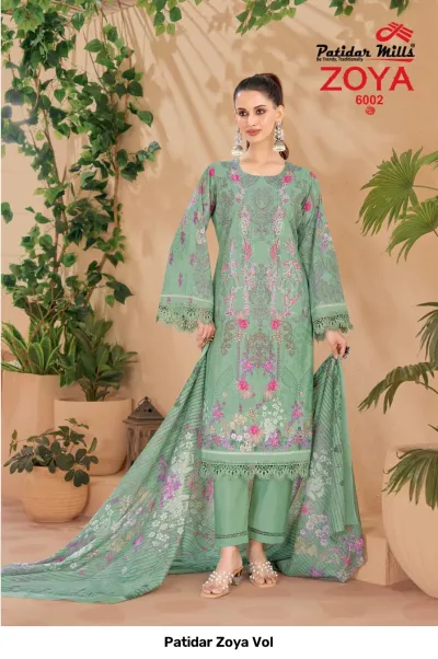 Patidar Zoya Vol 6 — Karachi Pattern Dress, Patidar Mills wholesale from Surat — view 6