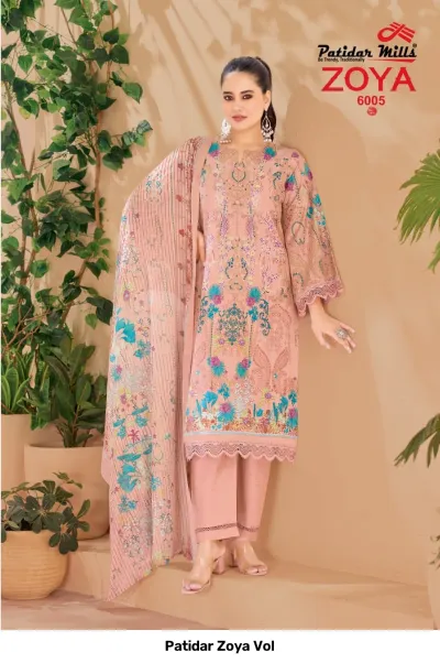 Patidar Zoya Vol 6 — Karachi Pattern Dress, Patidar Mills wholesale from Surat — view 7