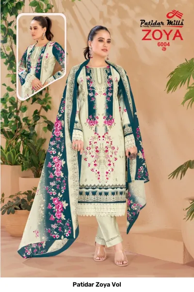 Patidar Zoya Vol 6 — Karachi Pattern Dress, Patidar Mills wholesale from Surat — view 9