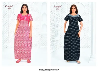 Pranjul Pragati Vol 19 — Kurtis Catalog, Pranjul Fashion wholesale from Surat — view 6
