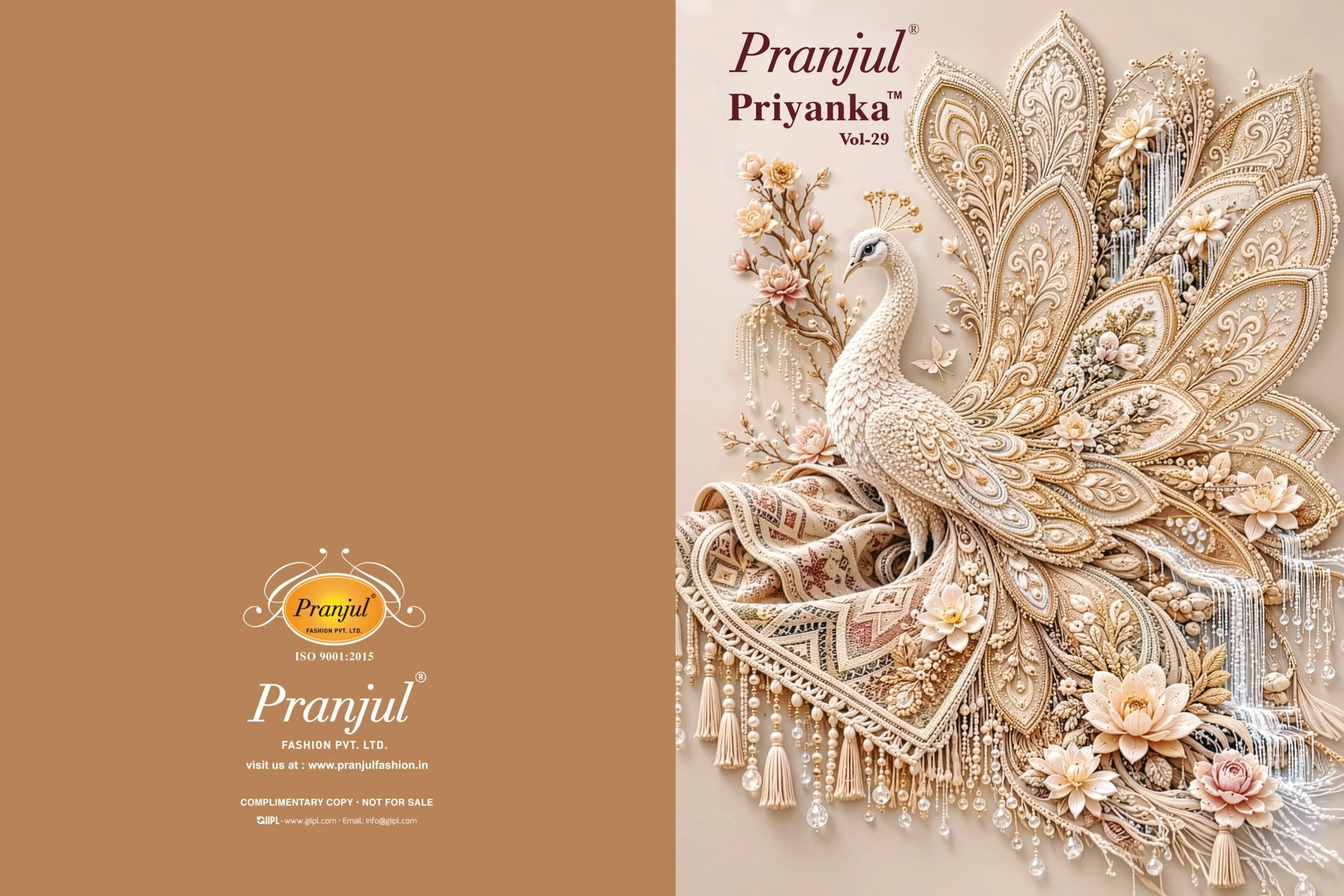Pranjul Priyanka Vol 29 — Unstitched Dress Materials, Pranjul Fashion wholesale from Surat — view 1