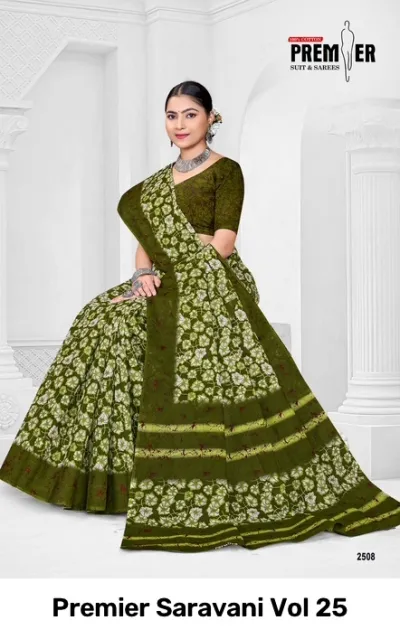 Premier Saravani Vol 25 — Sarees, Premier Suits &amp; Sarees wholesale from Surat — view 10