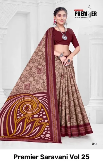 Premier Saravani Vol 25 — Sarees, Premier Suits &amp; Sarees wholesale from Surat — view 11