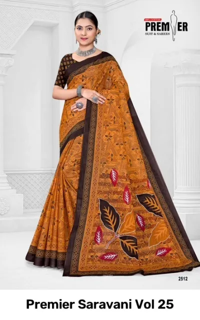 Premier Saravani Vol 25 — Sarees, Premier Suits &amp; Sarees wholesale from Surat — view 12
