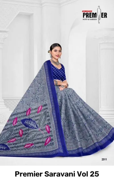 Premier Saravani Vol 25 — Sarees, Premier Suits &amp; Sarees wholesale from Surat — view 13
