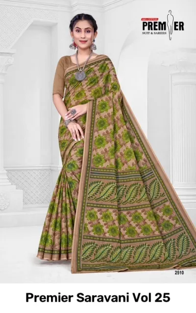 Premier Saravani Vol 25 — Sarees, Premier Suits &amp; Sarees wholesale from Surat — view 14