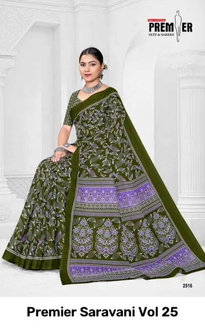 Premier Saravani Vol 25 — Sarees, Premier Suits &amp; Sarees wholesale from Surat — view 15
