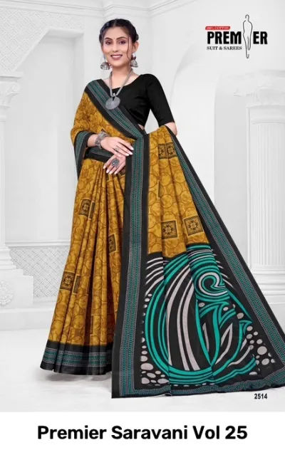 Premier Saravani Vol 25 — Sarees, Premier Suits &amp; Sarees wholesale from Surat — view 17