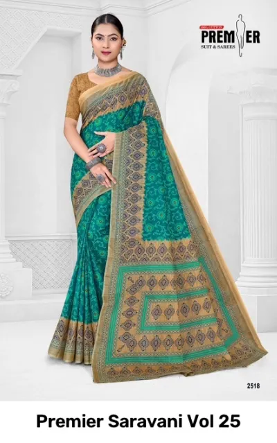 Premier Saravani Vol 25 — Sarees, Premier Suits &amp; Sarees wholesale from Surat — view 18