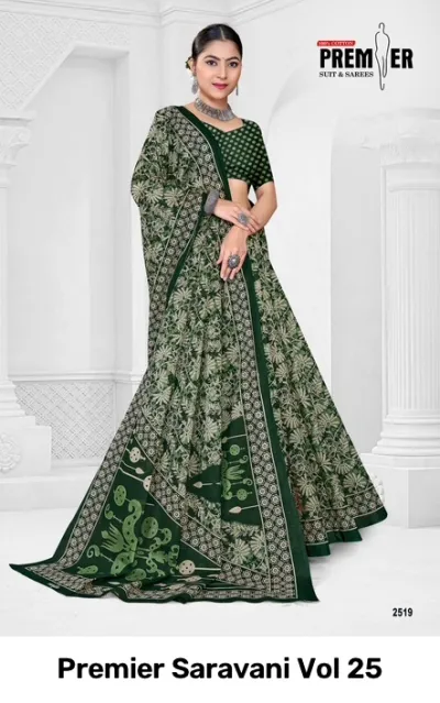 Premier Saravani Vol 25 — Sarees, Premier Suits &amp; Sarees wholesale from Surat — view 19