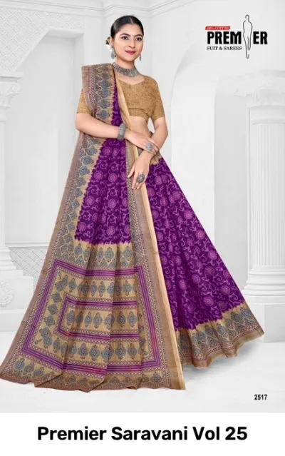 Premier Saravani Vol 25 — Sarees, Premier Suits &amp; Sarees wholesale from Surat — view 21