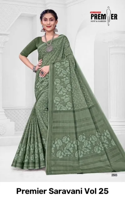 Premier Saravani Vol 25 — Sarees, Premier Suits &amp; Sarees wholesale from Surat — view 4