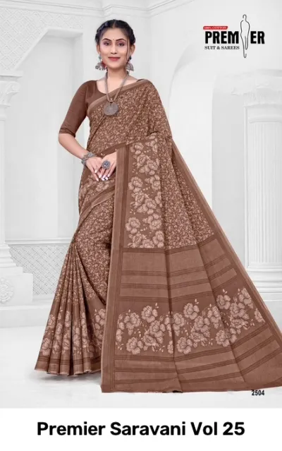Premier Saravani Vol 25 — Sarees, Premier Suits &amp; Sarees wholesale from Surat — view 6