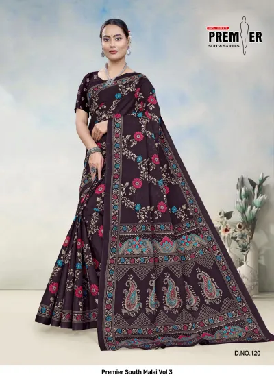 Premier South Malai Vol 3 — Sarees, Premier Suits &amp; Sarees wholesale from Surat — view 21