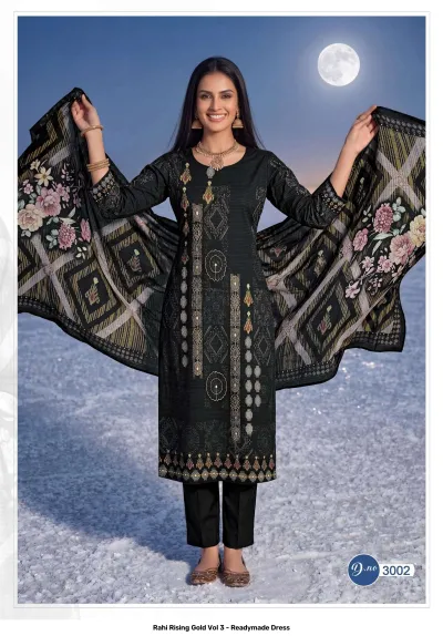 Rahi Rising Gold Vol 3 - Readymade Dress — Stitched Suits, Rahi Fab wholesale from Surat — view 2