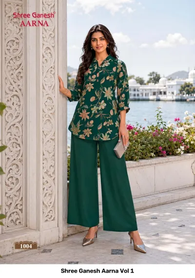 Shree Ganesh Aarna Vol 1 — Co Ord Sets, Shree Ganesh Print wholesale from Surat — view 12