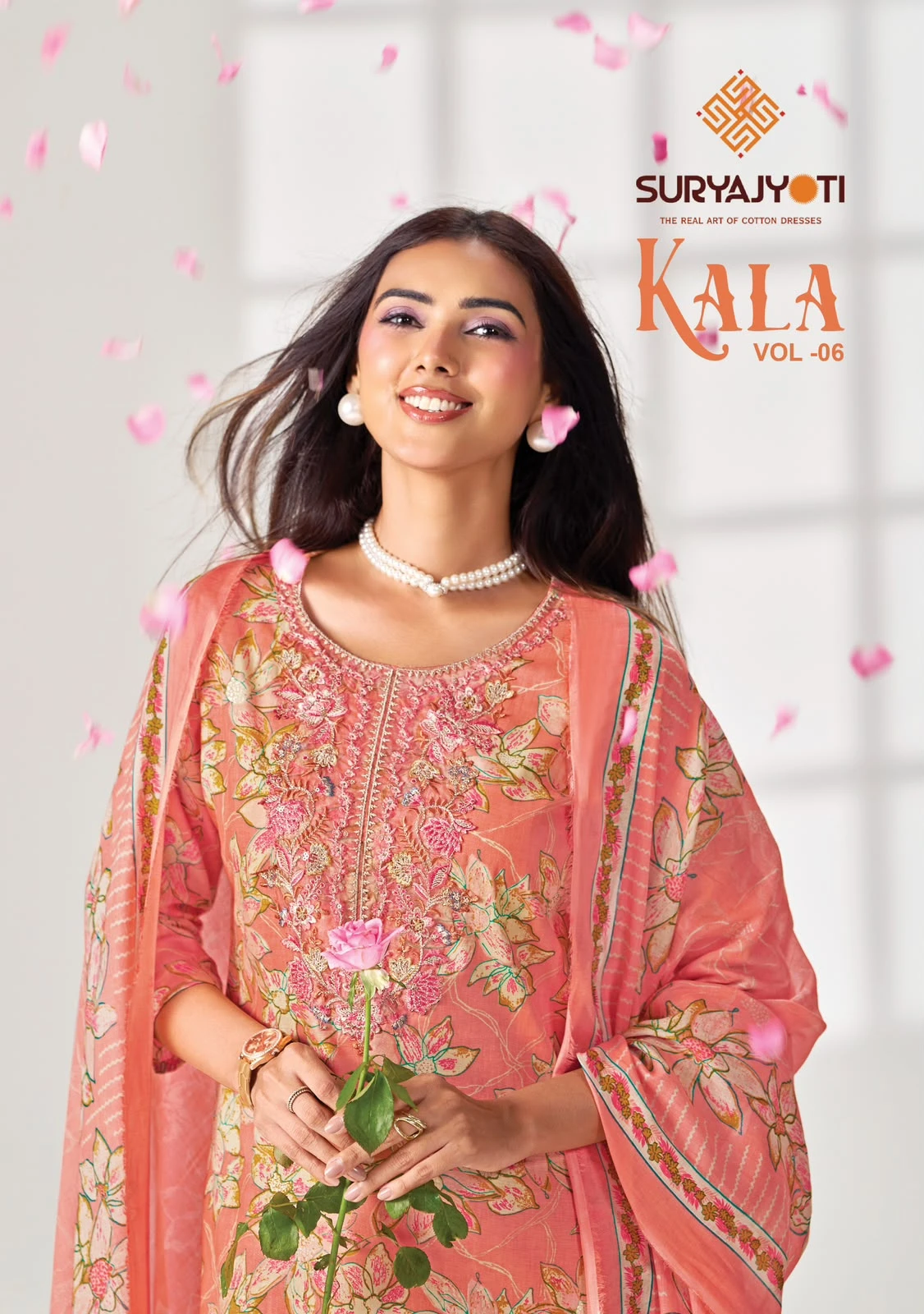 Suryajyoti Kala Vol 6 — Stitched Suits, Suryajyoti wholesale from Surat — view 1
