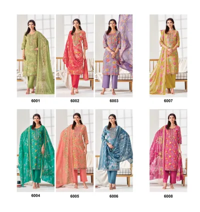 Suryajyoti Kala Vol 6 — Stitched Suits, Suryajyoti wholesale from Surat — view 11