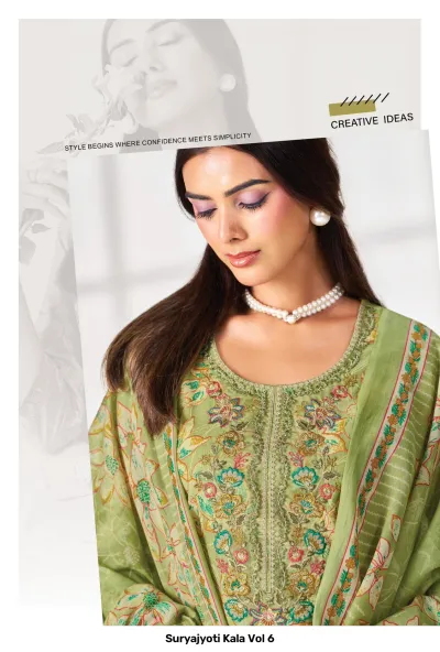 Suryajyoti Kala Vol 6 — Stitched Suits, Suryajyoti wholesale from Surat — view 3