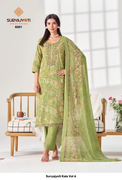 Suryajyoti Kala Vol 6 — Stitched Suits, Suryajyoti wholesale from Surat — view 4