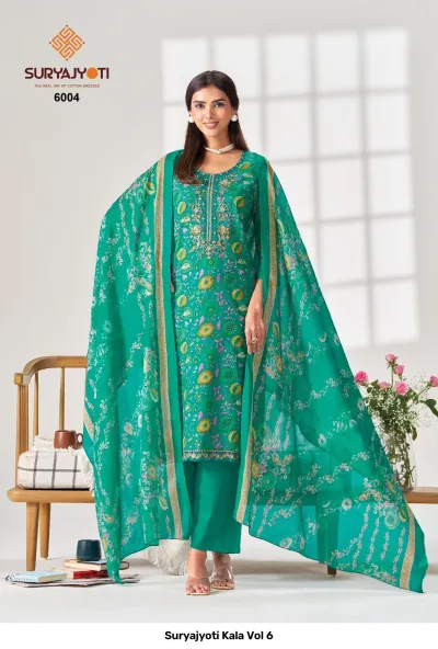 Suryajyoti Kala Vol 6 — Stitched Suits, Suryajyoti wholesale from Surat — view 6