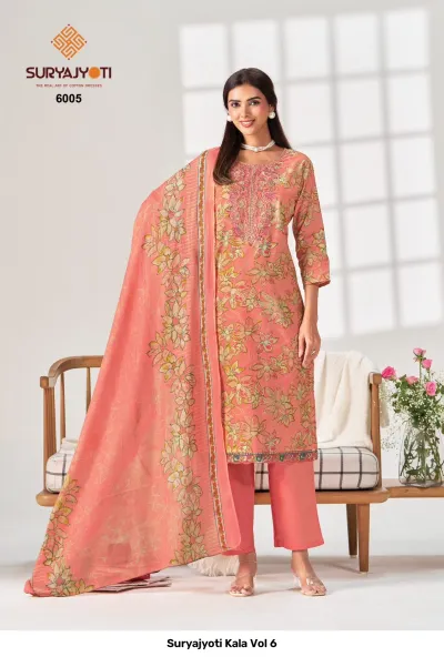 Suryajyoti Kala Vol 6 — Stitched Suits, Suryajyoti wholesale from Surat — view 8