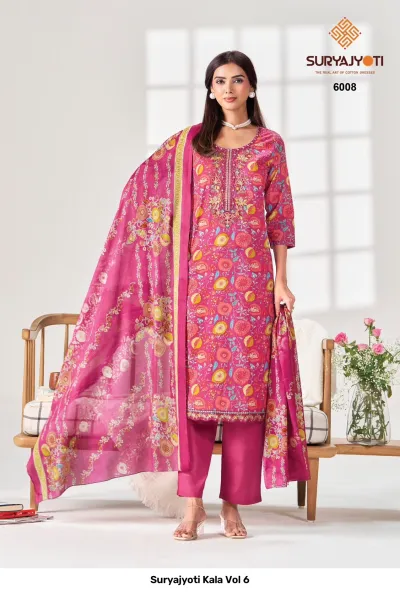 Suryajyoti Kala Vol 6 — Stitched Suits, Suryajyoti wholesale from Surat — view 9